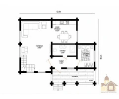 Проект будинку 119 м²: Панорама Верховини - 4