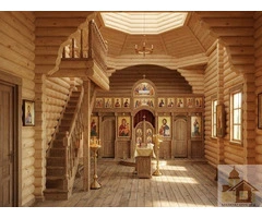 Дерев'яна церква: проєкт та будівництво - 2