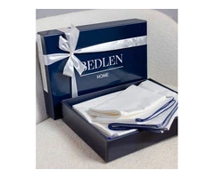 Високоякісна постільна білизна перкаль Premium White від Bedlen Home